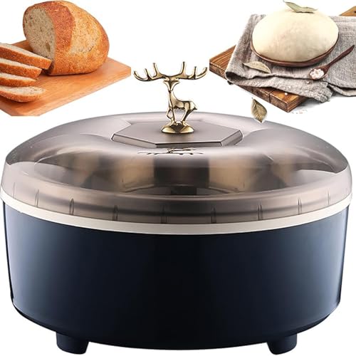 QIeAny Máquina De Yogurt Eléctrica Multifunción, Fabricante De Yogurt Automático, Tapa Interna De Acero Inoxidable 304, No Solo Puede Hacer Yogurt Sino También Fideos Fermentados,A