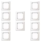  Merten 478119 M-SMART-Rahmen, 1fach, polarweiß glänzend 10er Pack