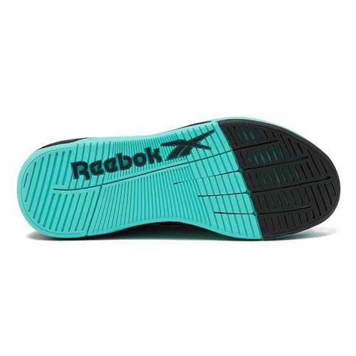 Reebok Women's Nano X5 Sneakers, Cross Training Gym Walking Shoes, Ai Aqua/Black, 3 UK - Image 6