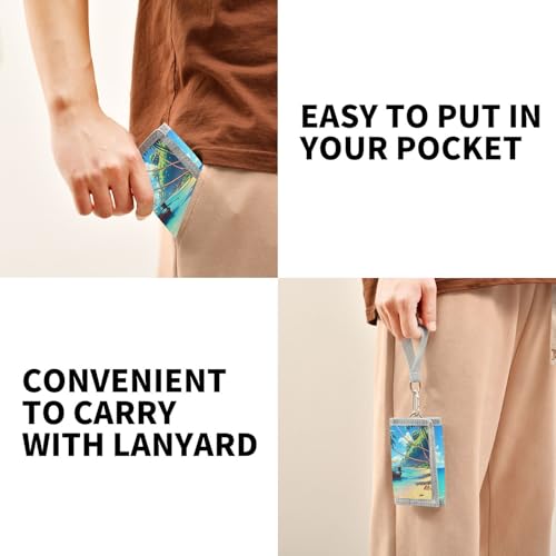 Boat Sea Beach Blue Kids Wallet for Boys Girls Outdoor Sport Trifold Wallets for Children Teen Youth Wallet with Zippered Coin Pockets Card Holders Novelty Wallets with Magic Sticker 5