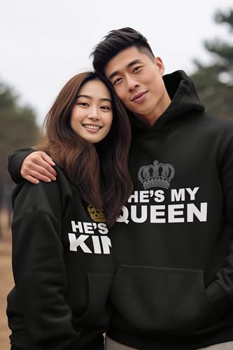 Sweat couple King Queen idéal pour vos sorties décontractées et weekends - 2
