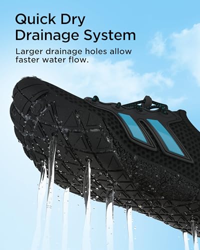 G2RISE Water Shoes Woman Men, Quick Dry & Breathable Barefoot Shoes for Beach, Pool, Sports, Surf & Swim White3