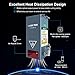 LASER TREE Laser Engraver Module, 20000mW(20W) Output Optical Power, Laser Engraver Cutter Module with Air Assist, High Accuracy Quad-Compression Spot Laser Head, Engraving 340+ Colors On Metal Steel
