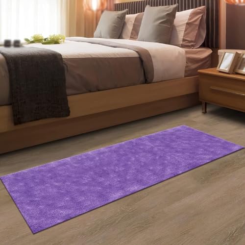 Tapis de passage violet pour couloir et cuisine créant une ambiance moderne - 5