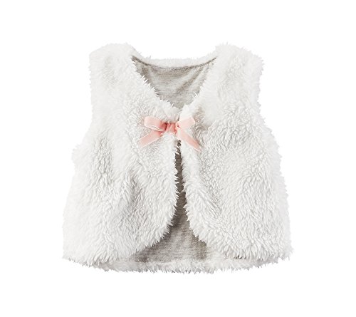 Gilet bébé fille Carter's Layering 127g300 pour stopper les coups de froid en mi-saison