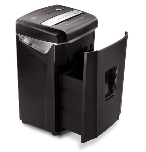 Image of Aurora High Security JamFree AU1000MA 10-Sheet Micro-Cut Paper /CD /Credit Card Shredder with Pull-Out Wastebasket