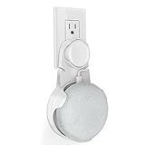 iMah Wall Mount Hanger Stand for Home Mini Voice Assistants, Google Home Mini Wall Mount, Simple way to cleanly display the Home Mini Voice Assistants - White