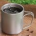 Wuden 450Ml Coffee Tea Mug Fit for Home Outdoor Camping Hiking Backpacking Picnic with Handle