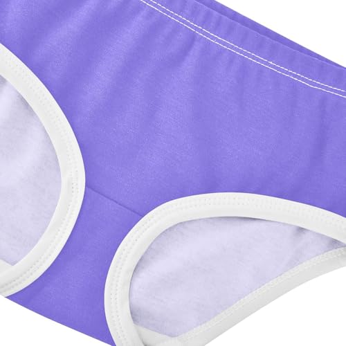 Joisal Violet Slate Blue Toddler Underwear Floral 2t Cotton Little Girl Panties Aesthetic Briefs Girls Undies4