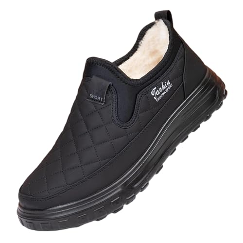 Dasongff Sportschuhe für Herren, Winter, warm, niedrige...