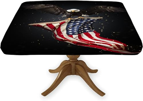American Flag Tablecloth