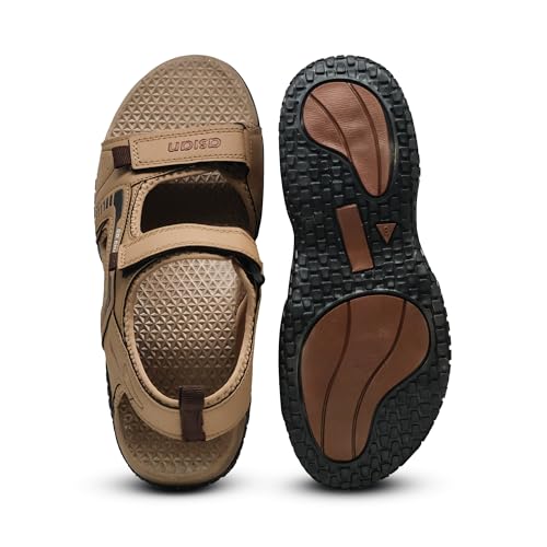 Image of ASIAN Mens VISTARA-23 Casual Sandals with adjustable velcro closure for easy wear with flexible fitting and trendy and stylish looks ideal for everyday use for mens as well as boys