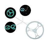  Condensadores Protector Protector de 2.5 Pulgadas / 3 Pulgadas for RC Drone FPV Racing 4 PCS (Color : Fluorescent Color, Size : 2.5 Inch)