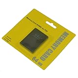 Unidades: 1 MEMORY CARD 64 MB PARA SONY PLAYSTATION 2, PS2, TARJETA DE MEMORIA EXPANSION