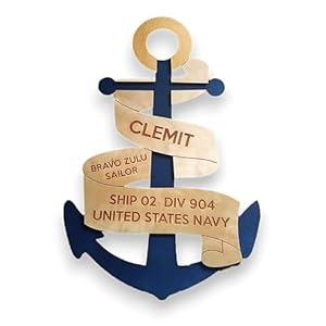 Personalized United States Navy Anchor Door Decorations For PIR Bootcamp Graduation Door Decor, US Navy Boot Camp Graduation Gifts, Custom Military Wall Decor Personalized United States Navy Anchor Door Decorations For PIR Bootcamp Graduation Door Decor US Navy Boot Camp Graduation Gifts Custom Military Wall Decor
