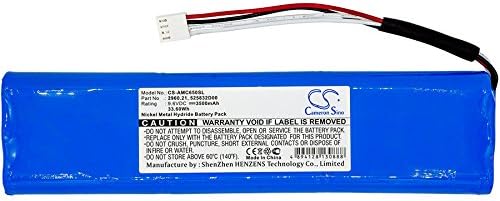 Cameron Sino Battery for AEMC 1060, 4630, 5050, 5060, 5070, 6470, 6470/6470-B, 6471, 6472, 6472 Micro-Ohmmeter, 6505 PN:AEMC 2960.21, 525832D00 3500mAh / 33.60Wh