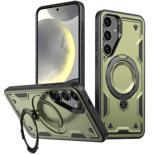 Coque Armor Samsung S23 antichoc verte idéale pour les appels mains libres en voyage