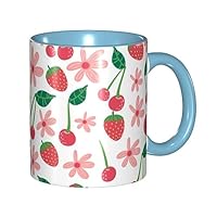 イチゴモチーフコーヒーカップ e3a4fc8571977af0242c27fd2a2a9b