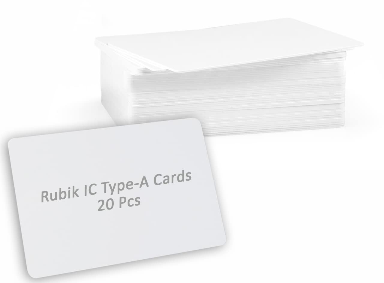 Rubik 20pcs IC TypeA RFID Key Cards for RFID Copier/Reader/Writer