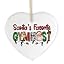 Santa’s Favorite Gymnast Christmas Ornament