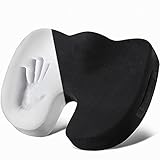 U-förmiges ergonomisches Design - Wir verwenden ein U-förmiges ergonomisches Design, das von orthopädischen Chirurgen und Ärzten auf der ganzen Welt zur Behandlung chronischer oder akuter Schmerzen empfohlen wird, indem der Druck in strategischen Bereichen gelindert wird. Hilft bei der Linderung von Symptomen von: Niedrig geformter Rücken, Lendenwirbel, Steißbein, Prostata, Hüfte, Wirbelsäule, Beinschmerzen, Rückenschmerzen und Wunden.