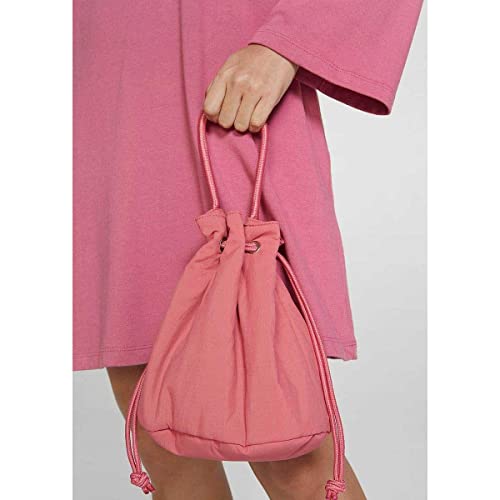 Bolsa Tiracolo Feminina Em Nylon Rosa UNI