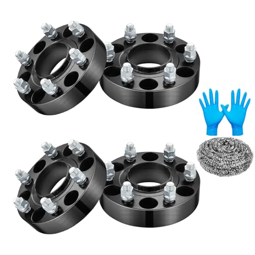Image of 6x139.7 Wheel Spacers 1.5 inch Compatible with Ram 1500 2019-2024,77.8mm Center Bore & 6 Lug Forged Wheel Adapters M14x1.5, 4PCS