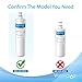 Waterdrop 3US-MAX-F01 Replacement Filter, Replacement for Filtrete® 3US-PF01, 3US-PS01, Maximum 3US-MAX-S01, Aqua-Pure C-Cyst-FF, Manitowoc K-00337, K-00338, NSF/ANSI 42 Certified, Pack of 2