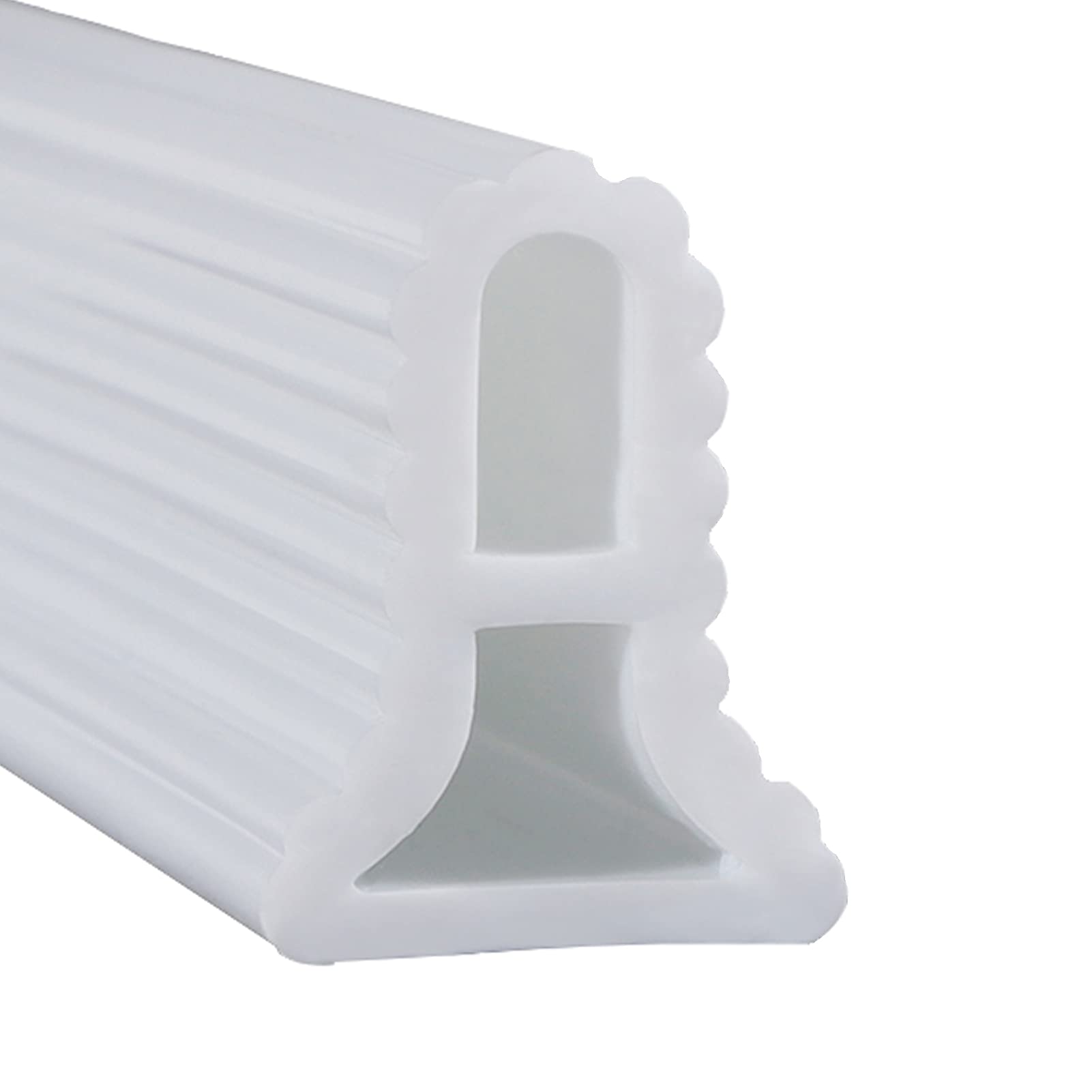 NBSGTXO Shower Tray Sealing Shower Water Barrier, Collapsible Threshold Dam, Silicone, Multicolor, 50-400cm(100cm(39inch))