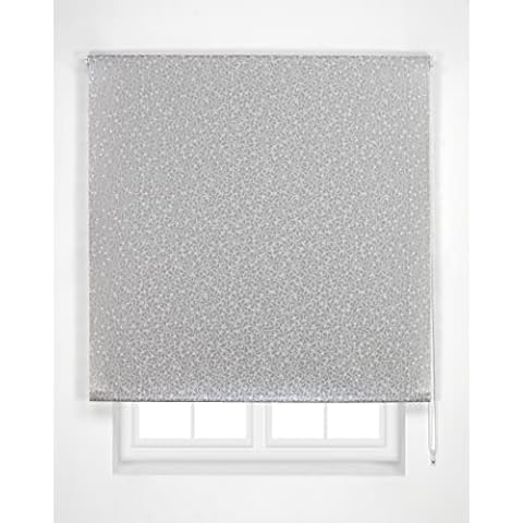 Estoralis SANDOR Grey Jacquard Roller Blind Cover