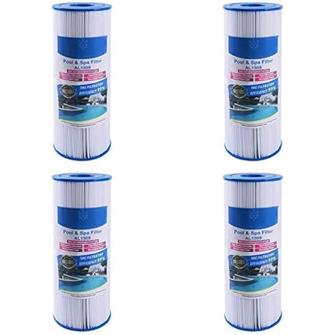 Alford & Lynch Hot Tub Filter Unicel c4950 / C-4950 50' Spa Cartridge PRB501N Darlly 40506 for Arctic, Beachcomber, Canadian, Hydropool & Jacuzzi Spas X 4 Cover