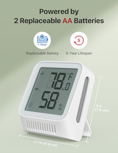 Smart WiFi Indoor Temperature Sensor