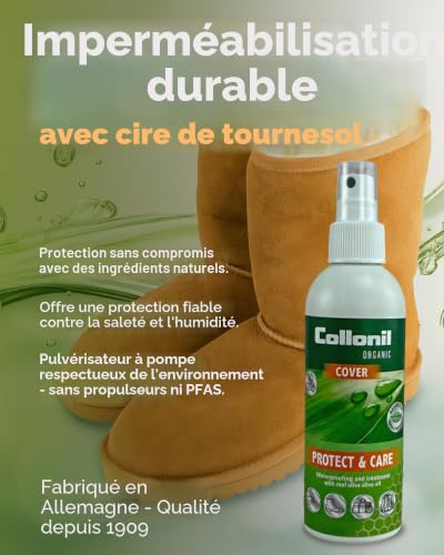 Collonil Mixte Organic Protect & Care Hair_Styling_Agent, Transparent-Tr-F4-1, Taille Unique – vue 2