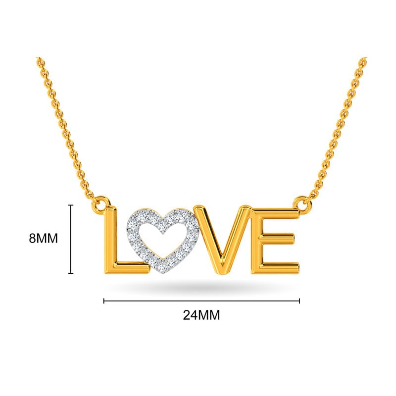 Image of KISNA JEWELS 14KT|18KT BIS Hallmark Pure Gold Pendant for Women