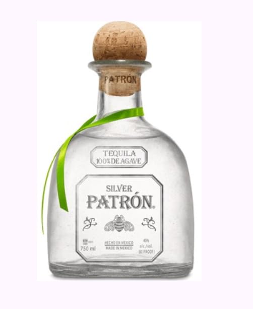 Silver Tequila, 100% Agave, 700ml Flasche, Premium Mexikanischer Tequila mit Korkverschluss