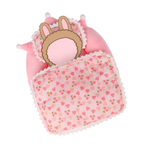 17cm La Boo Boo Doll Beds, La Boo Boo Furniture, Cherry Pattern Compatible with La Boo-Boo Dolls