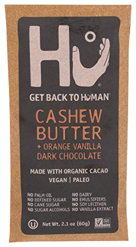 HU KITCHEN Orange Cashew Butter Chocolate Bar, 2.1 OZ
