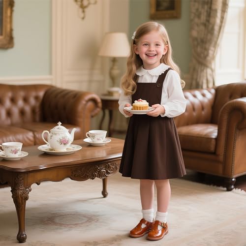 Image of Otter MOMO Toddler /Little Girls Mary Jane Slip-on School Uniform Party Dress Shoes