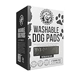 Bulldogology Premium Washable Pee Pads for Dogs, Reusable Puppy Pads, Waterproof Dog Mat, Dog Training Pads (24x24) 4-Pack
