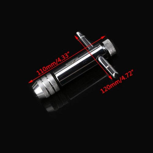 SWD prime Reversible T Bar Handle Ratchet Tap Wrench M3M8 & M5M12 for