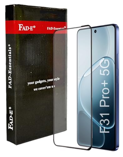 Image of FAD-E Tempered Glass Screen Protector Guard Compatible for Oppo F31 PRO+ 5G / F31 Pro Plus (6.8 inch)