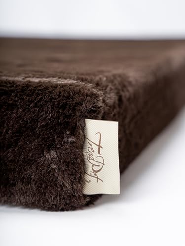 TrendPet VitaMedog- Viskoelastische Matratze Hundebett für Hunde braun 90x65x7 cm-2