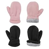 Cálido y suave: el interior de los guantes está diseñado con peluche, lo que es muy cálido y cómodo. Los guantes pueden proteger eficazmente la mano de tu hijo contra el frío y el frío.