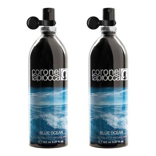 CORONEL TAPIOCCA - Blue Ocean, Colonia Hombre, Pack de 2 x 150...