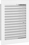 12' X 12' Gable Vents, Hon&Guan Aluminum Alloy Attic Vent for Houses Door Vents for Exterior Doors [Vent...