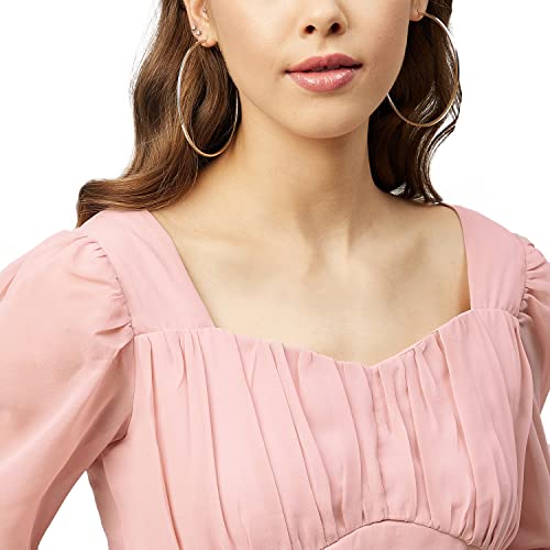 Image of Carlton London Women's Polyester Regular Fit Blouse