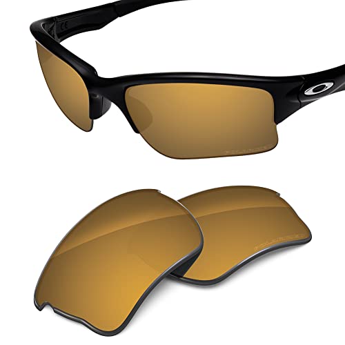 Image of Performance Replacement Lenses Compatible with Oakley Quarter Jacket OO9200 Polarized Etched