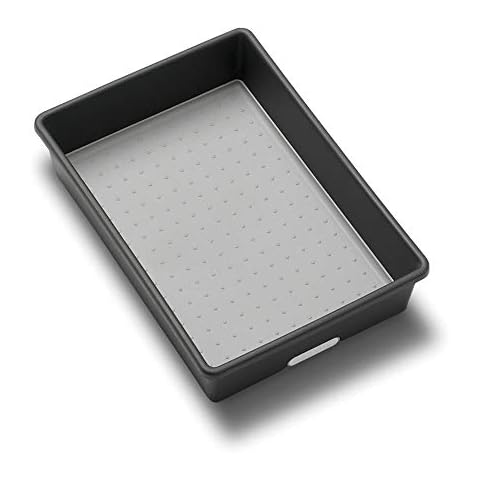 Madesmart Small Storage Tray, Granite, 9.75" x 6.75" Cover