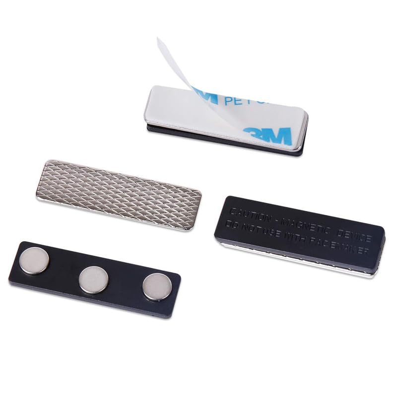 Muzztech 2-Pack Small Name Badge Magnets Pack of 2 - Image 6