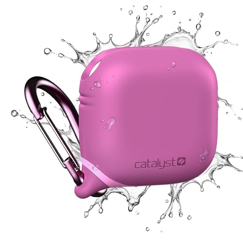 Catalyst Waterproof Case for AirPods 4 - Drop Protection for Apple AirPods 4th Generation with Carabiner Wireless Charging Silicone Cover for Apple AirPods 4 Case for Women and Men